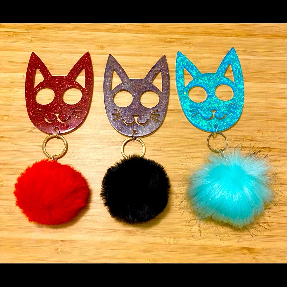 Cat keychain